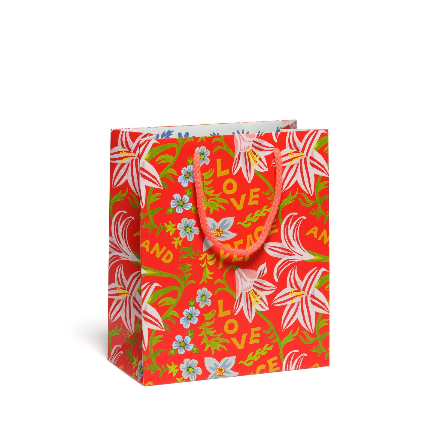 Peace and Love Amaryllis gift bags