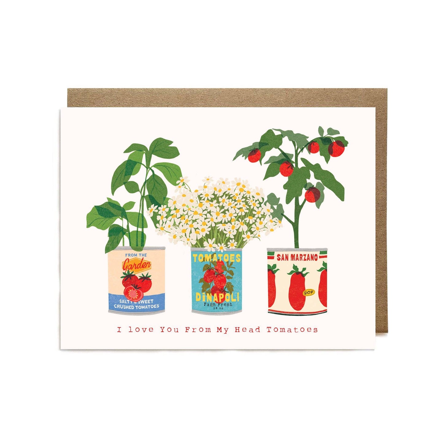 Tomato Plant Love Card - by Carlyle Avenue