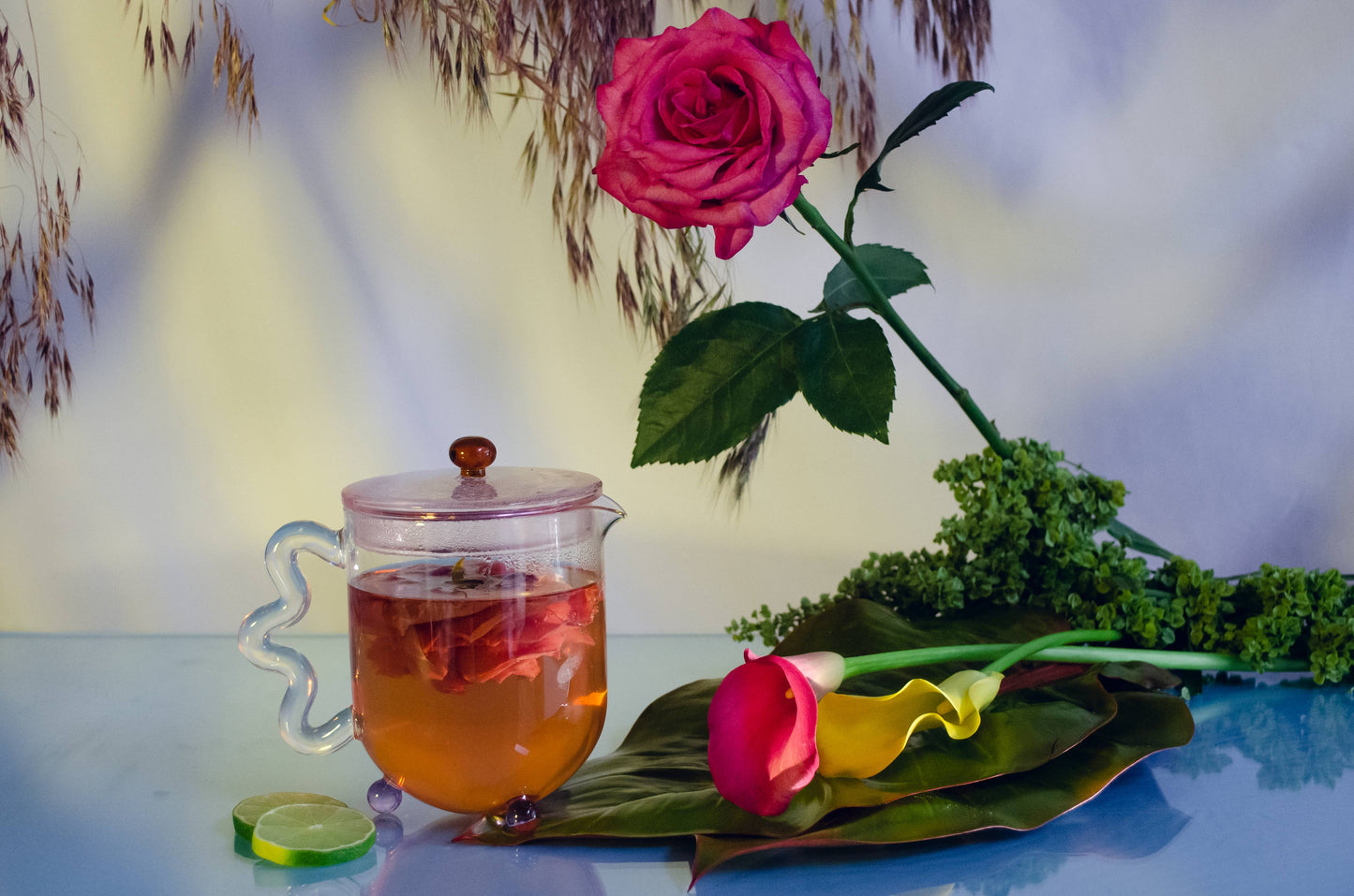 Bloom Teapot, Multi - by Carlyle Avenue