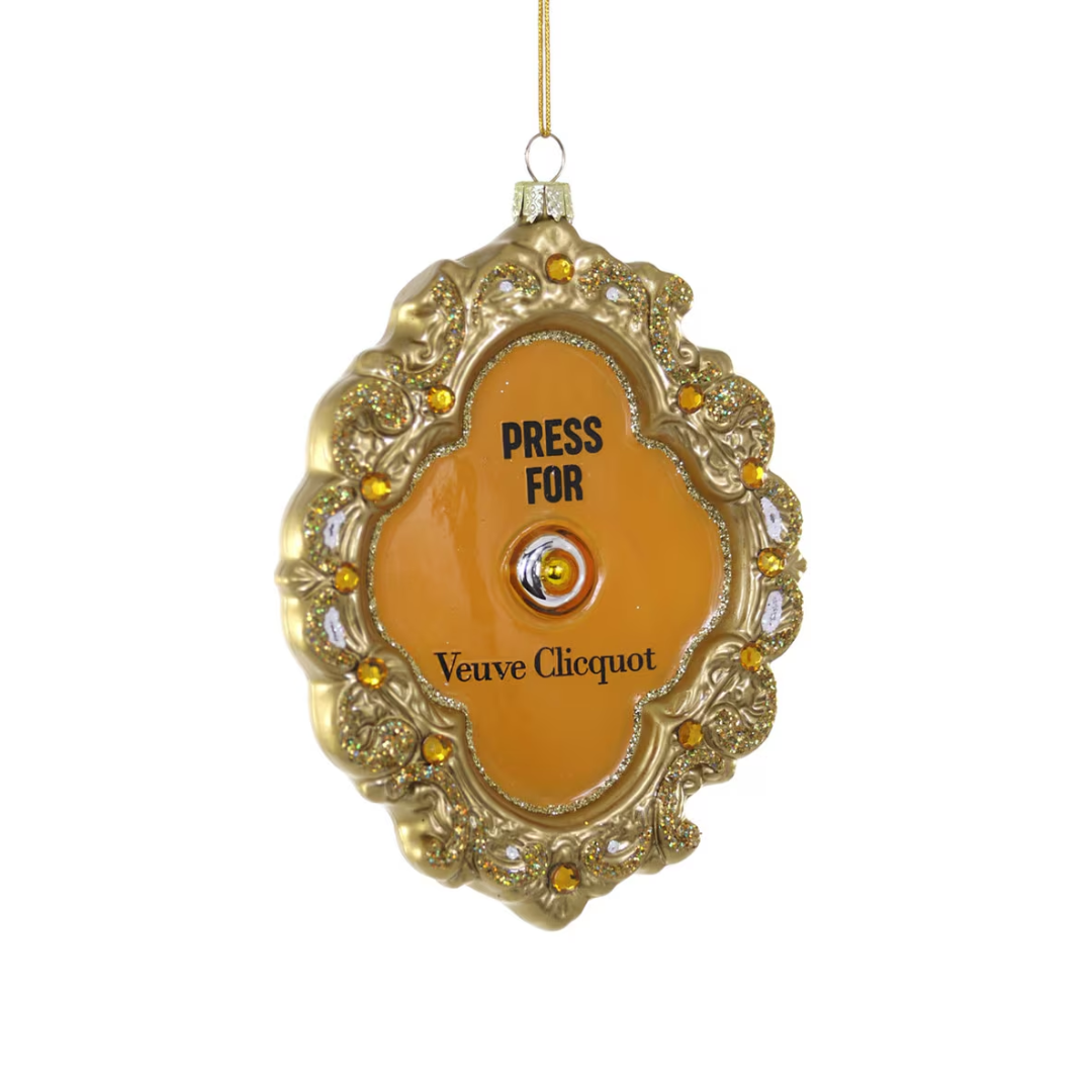 Press For French Champagne Ornament - Ornaments by Carlyle Avenue