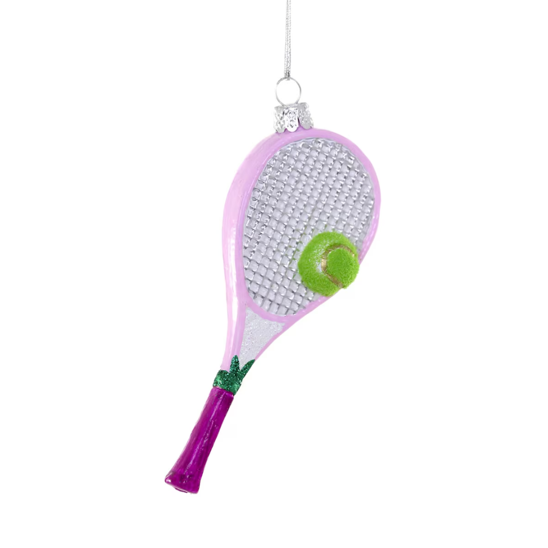 Tennis Racket Ornament - Holiday Ornaments by Carlyle Avenue