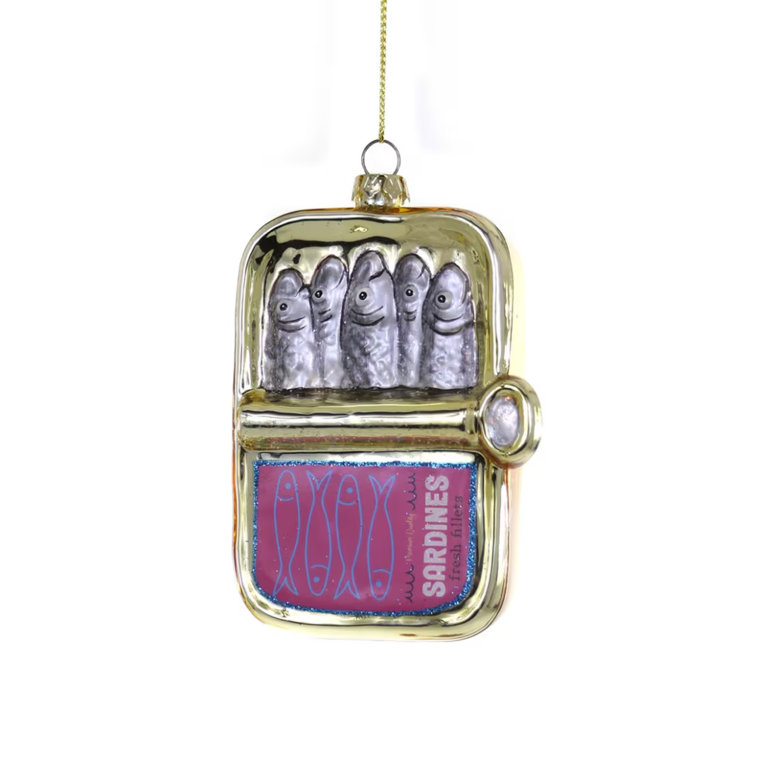 Sardines Ornament - Pink - Ornaments by Carlyle Avenue
