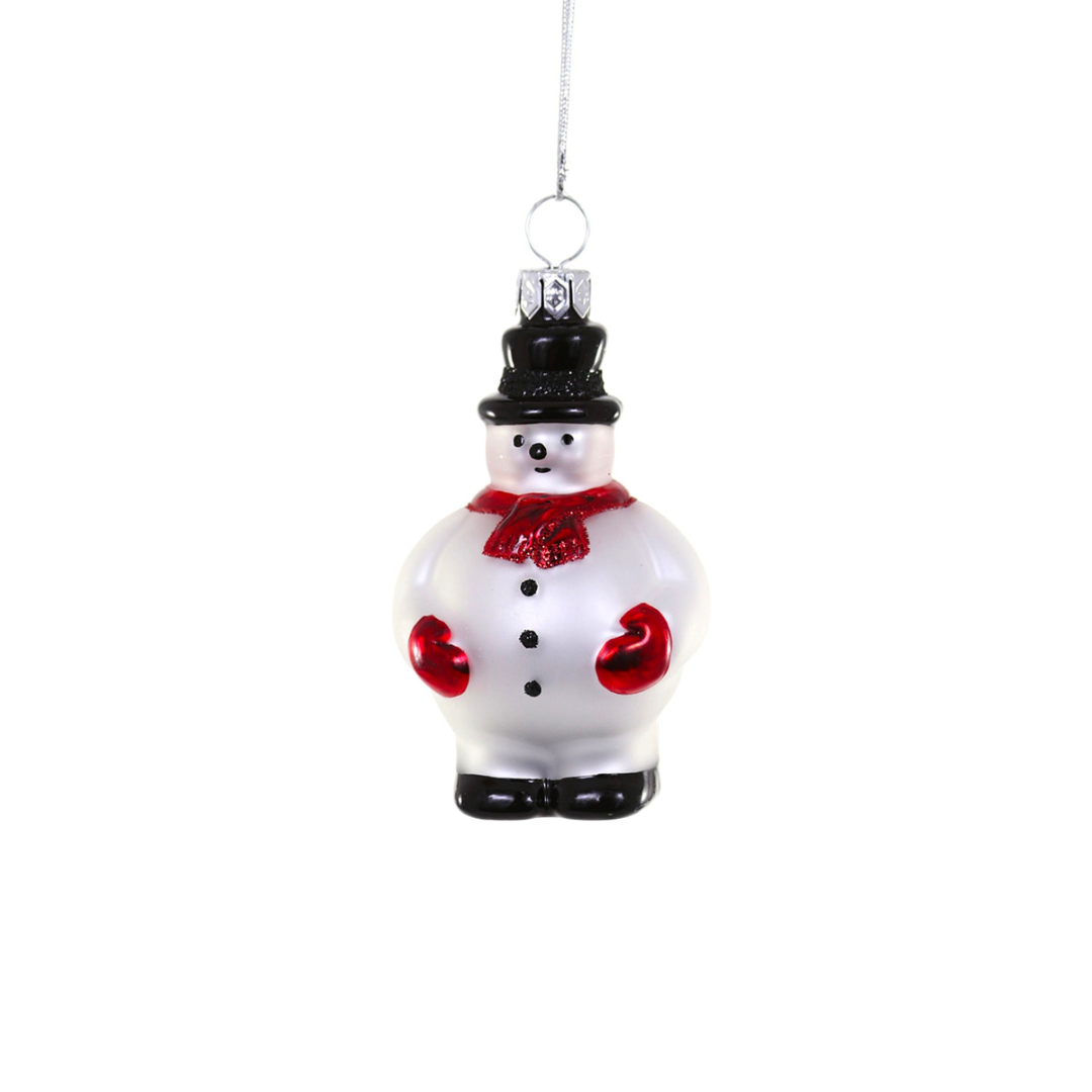 Roly-Poly Snowman Ornament