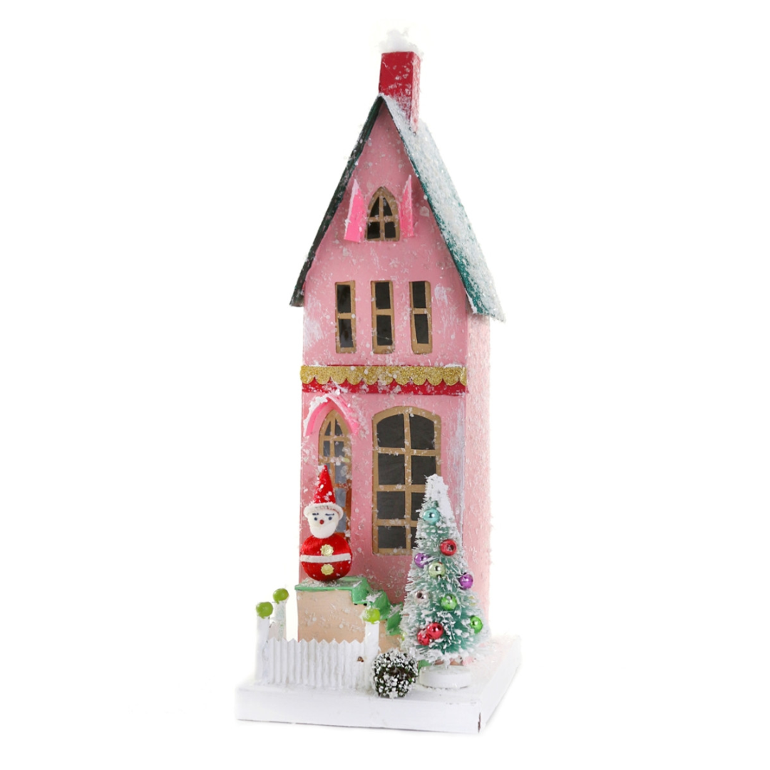 Vintage Santa Townhouse - Christmas Decor by Carlyle Avenue