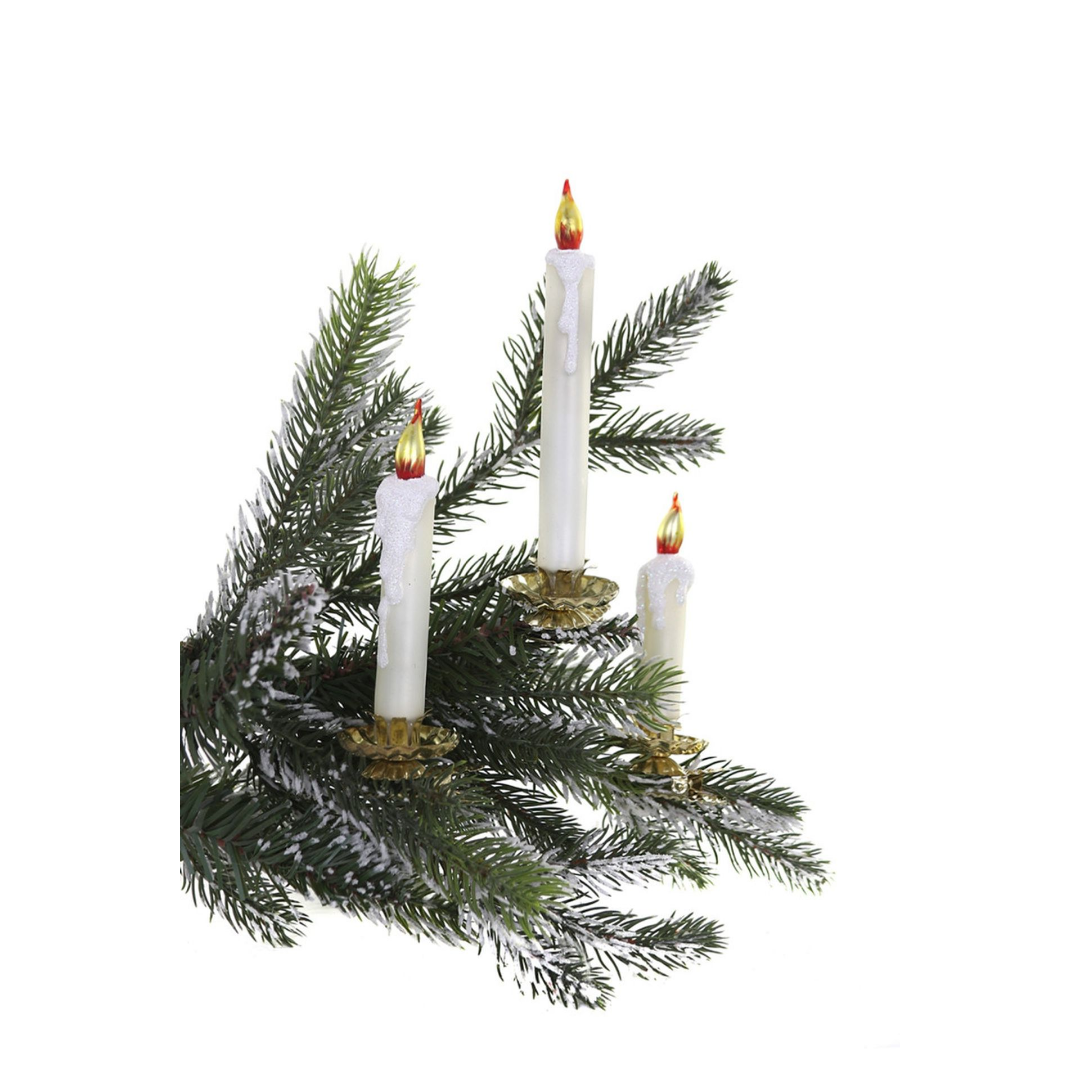 Dripping Candle Clip-On Ornament