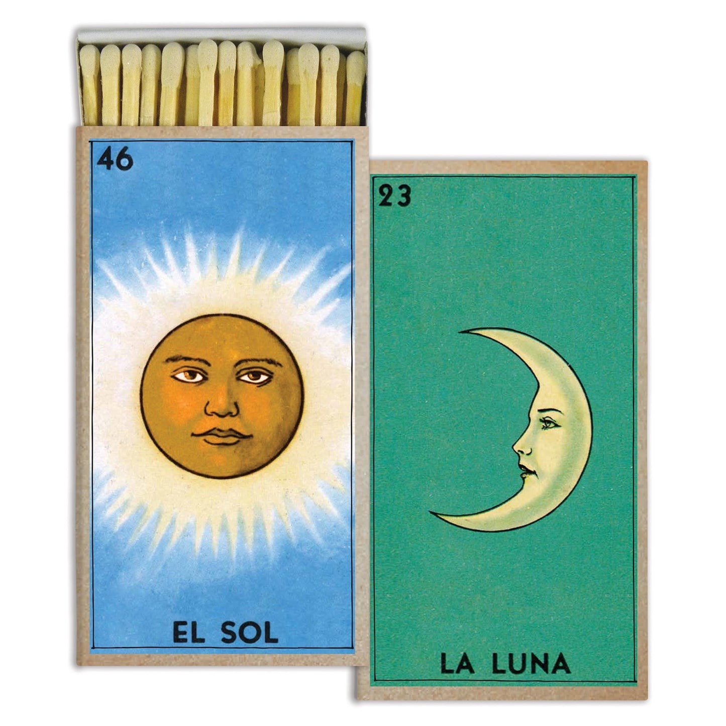 Matches - El Sol and La Luna - Matches by Carlyle Avenue