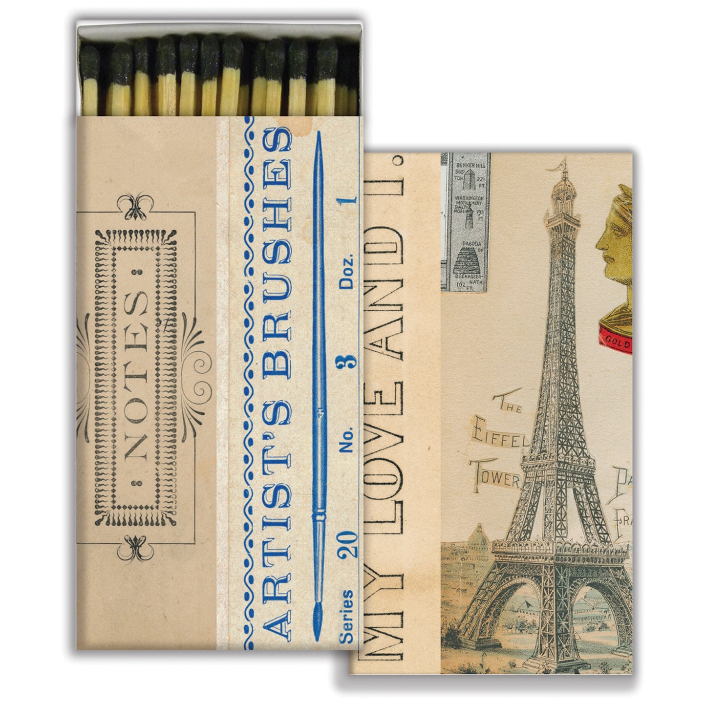 Matches - Artist Notes - Black - Matches by Carlyle Avenue