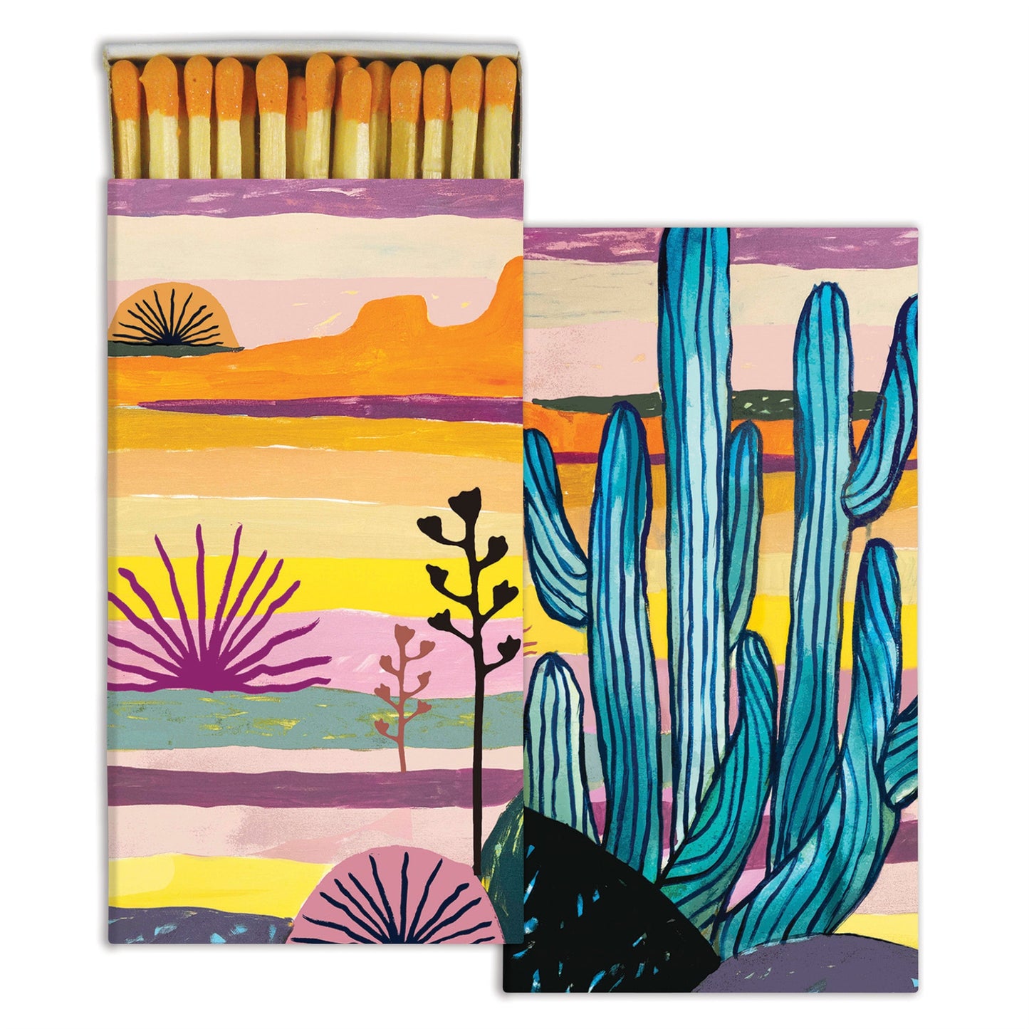 Matches - Blue Cactus - Matches by Carlyle Avenue