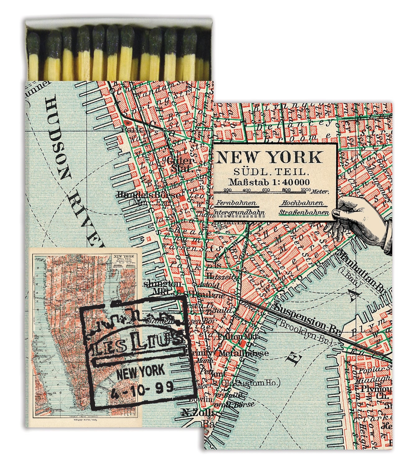 Matches - Map of New York - Matches by Carlyle Avenue