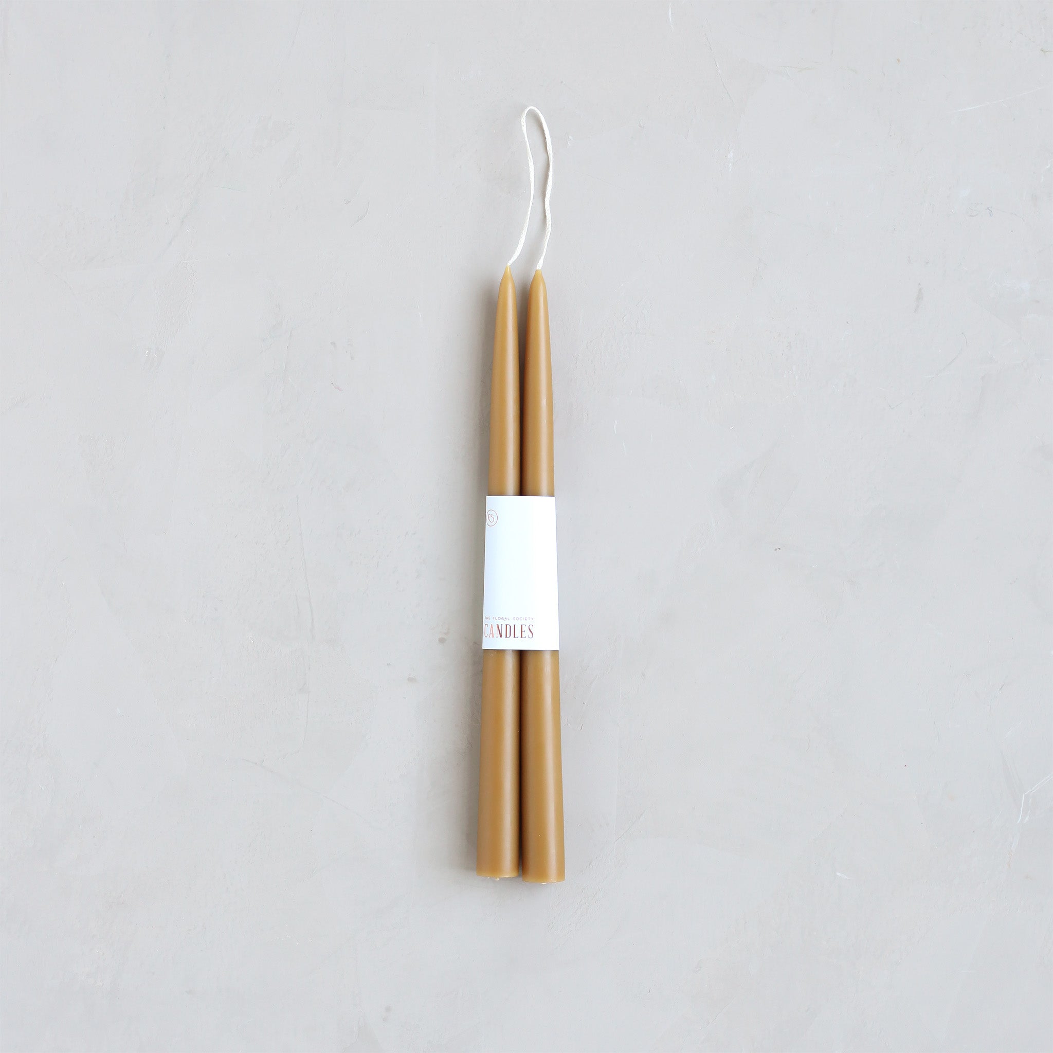 Pair of Taper Candles - Miel