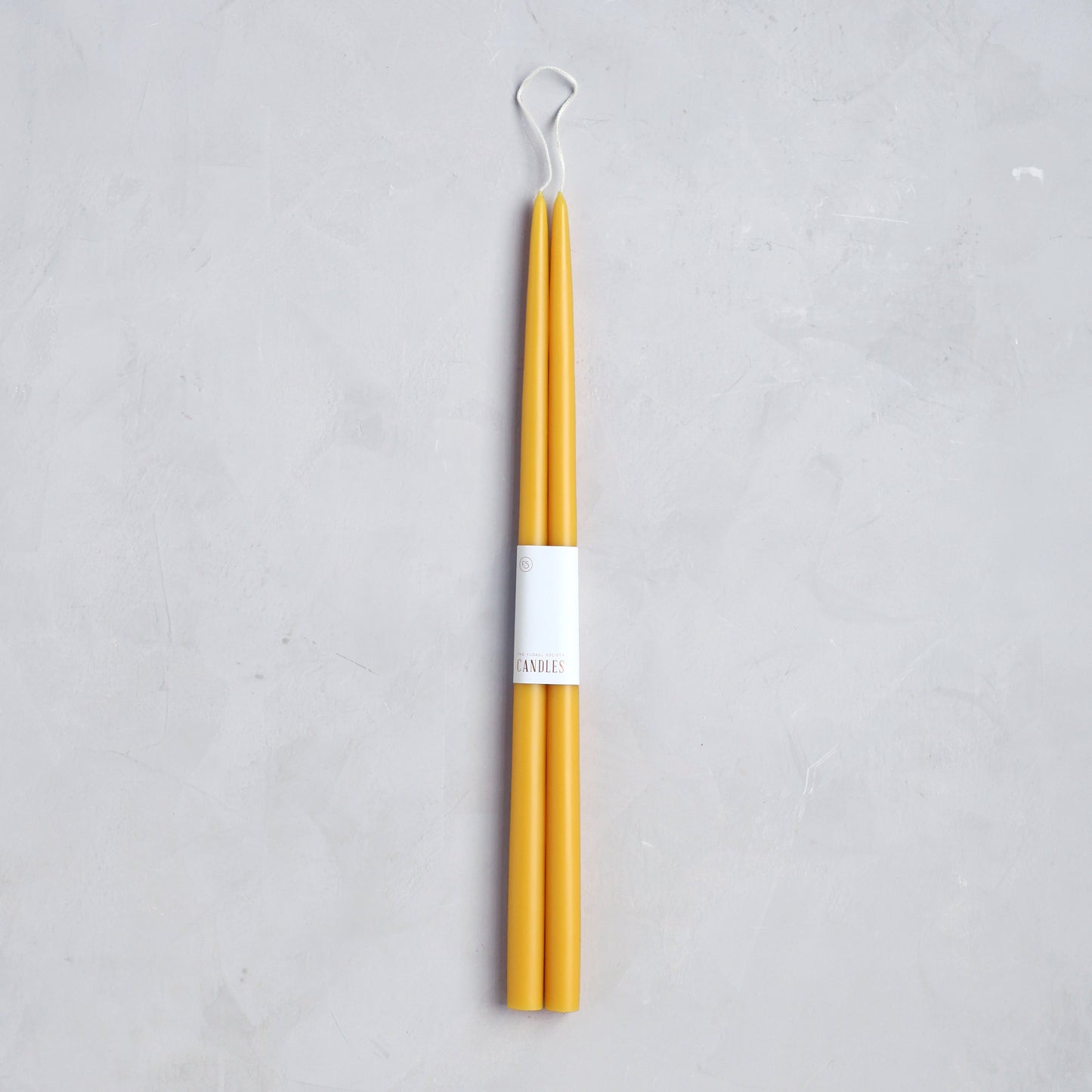 Pair of Taper Candles - Saffron - Candles by Carlyle Avenue