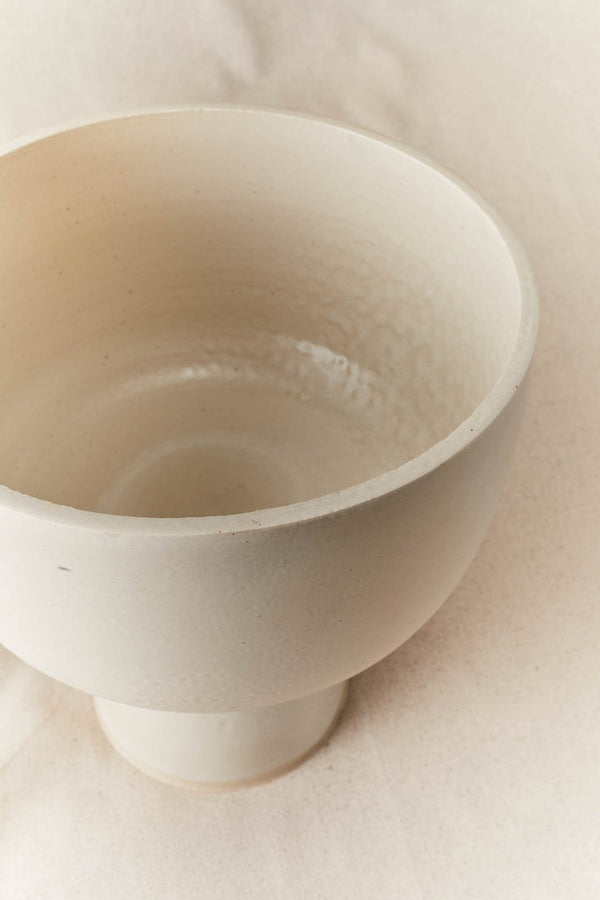Ceramic Footed Bowl - Bowls by Carlyle Avenue