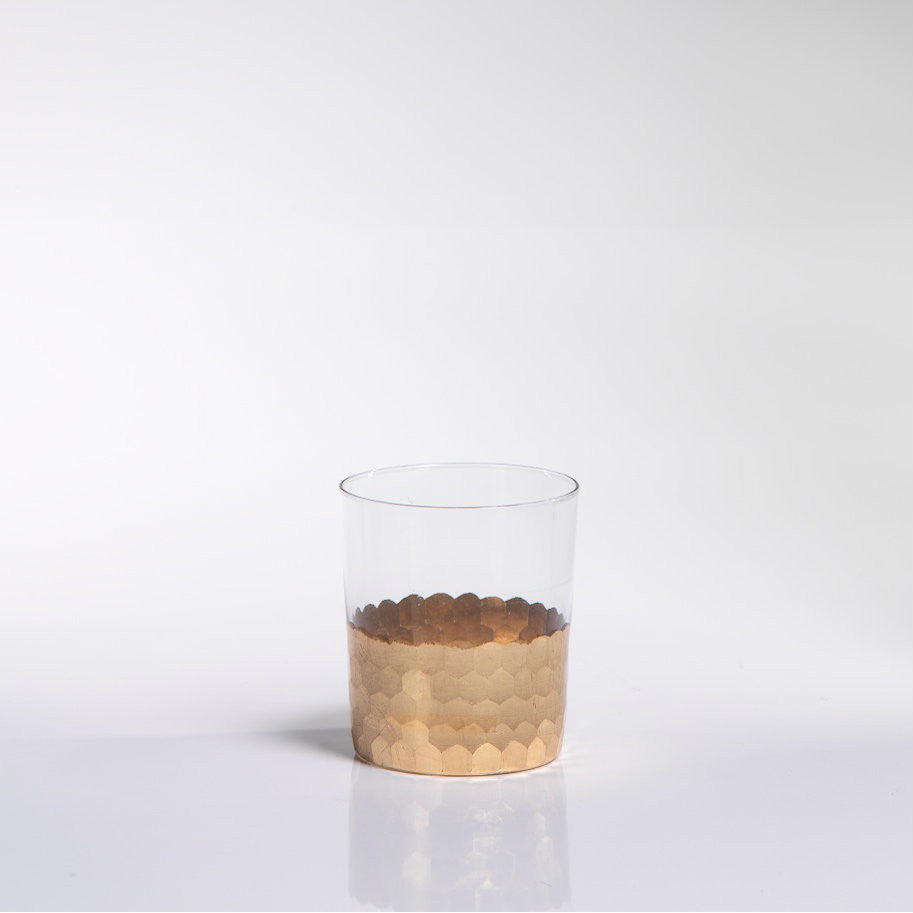 Gold Leaf Fez Drinkware - Set of 6 - Drinkware by Carlyle Avenue