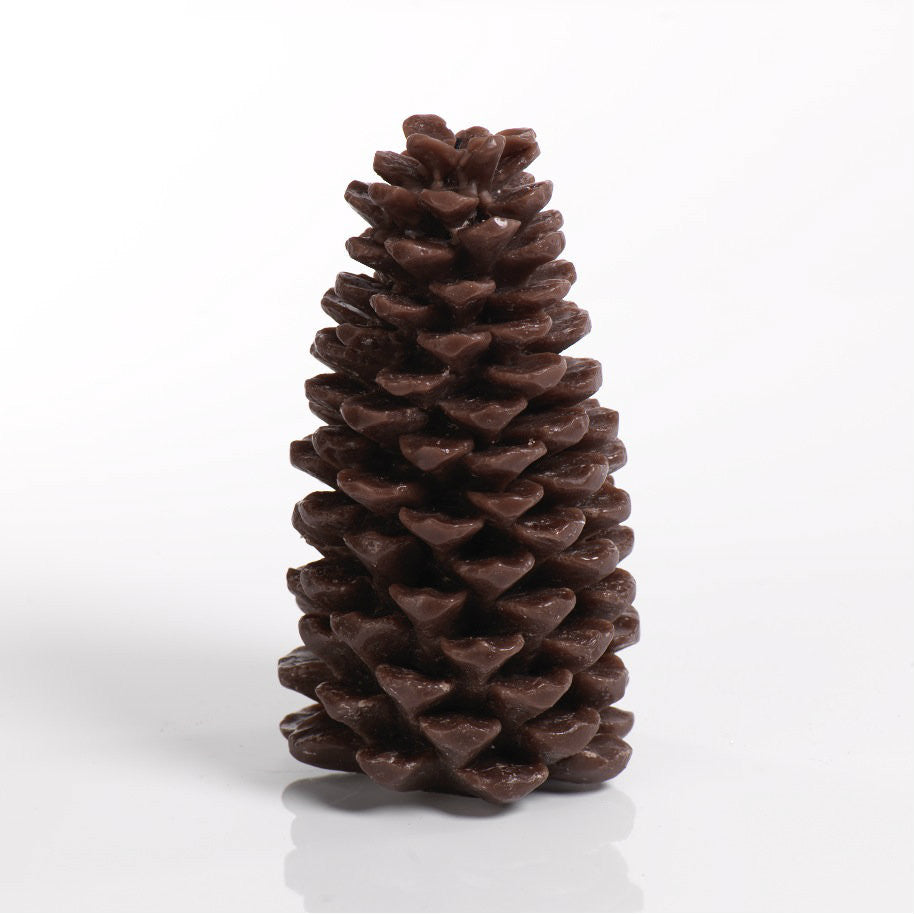 Pine Cone Candle - Brown - Set of Four - CARLYLE AVENUE