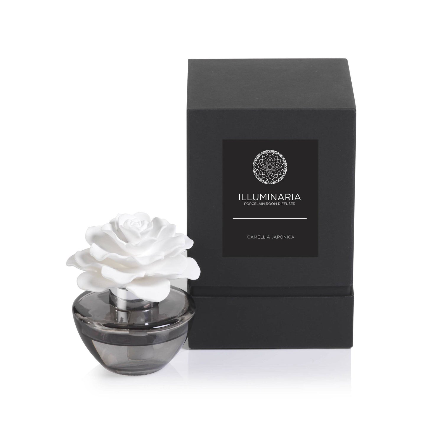 Illuminaria Porcelain Diffuser in Gray Bottle - Diffusers by Carlyle Avenue