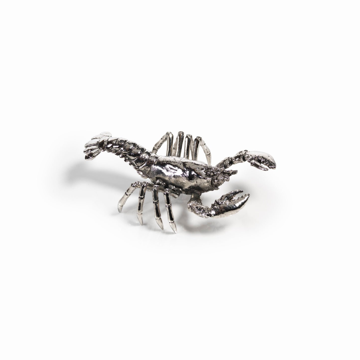 Decorative Silver Prawn - Decorative Accessories by Carlyle Avenue
