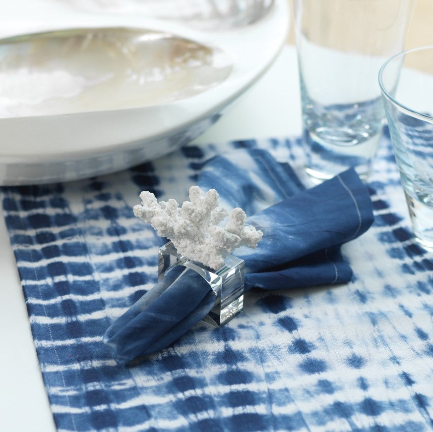 Coral Napkin Rings - Set of 6 - Napkin Rings by Carlyle Avenue