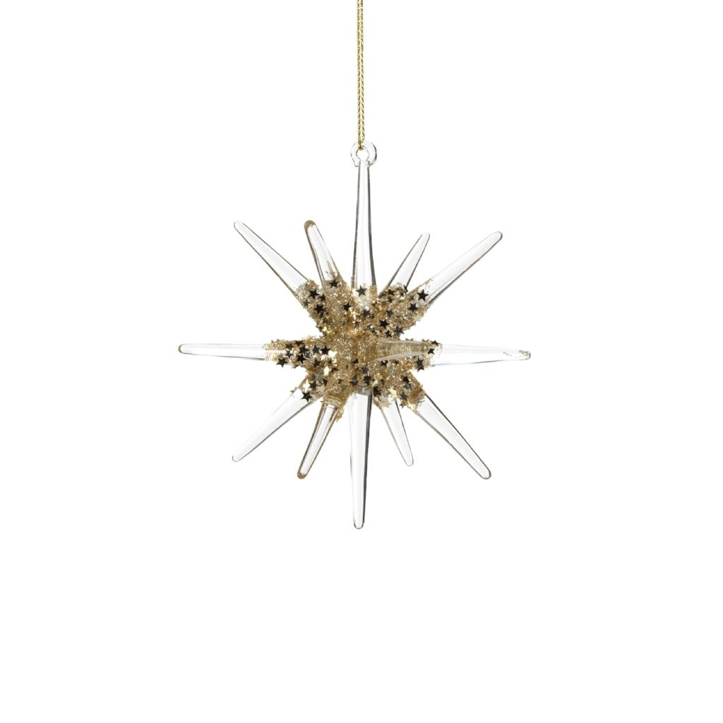 Glass 3D Snowflake Ornament - Ornaments by Carlyle Avenue