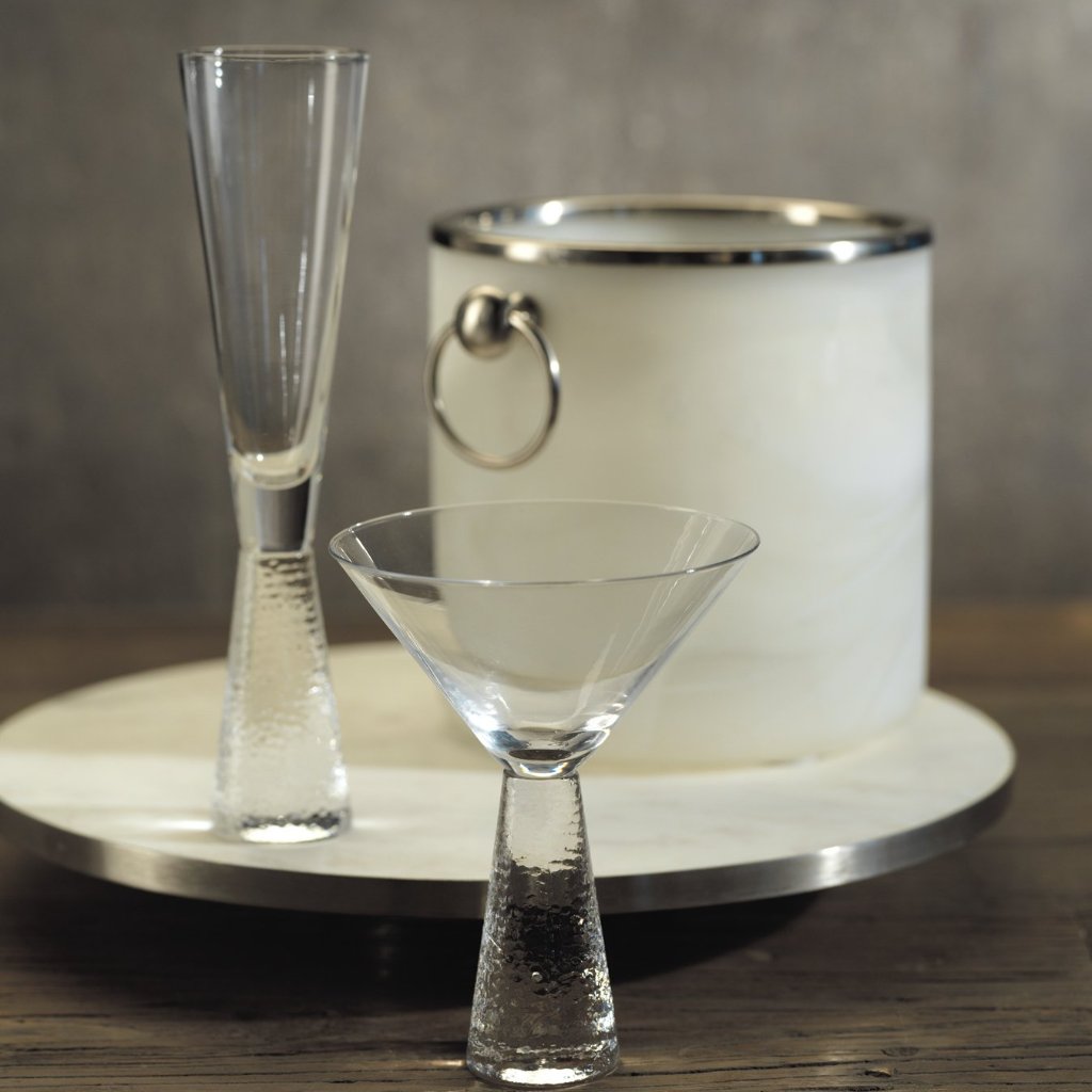 Livogno Hammered Stem Drinkware - Drinkware by Carlyle Avenue