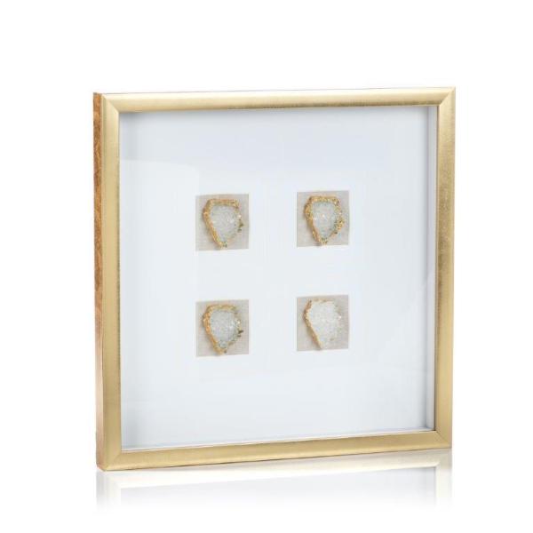 Gold Framed Crystals - Decorative Accessories by Carlyle Avenue