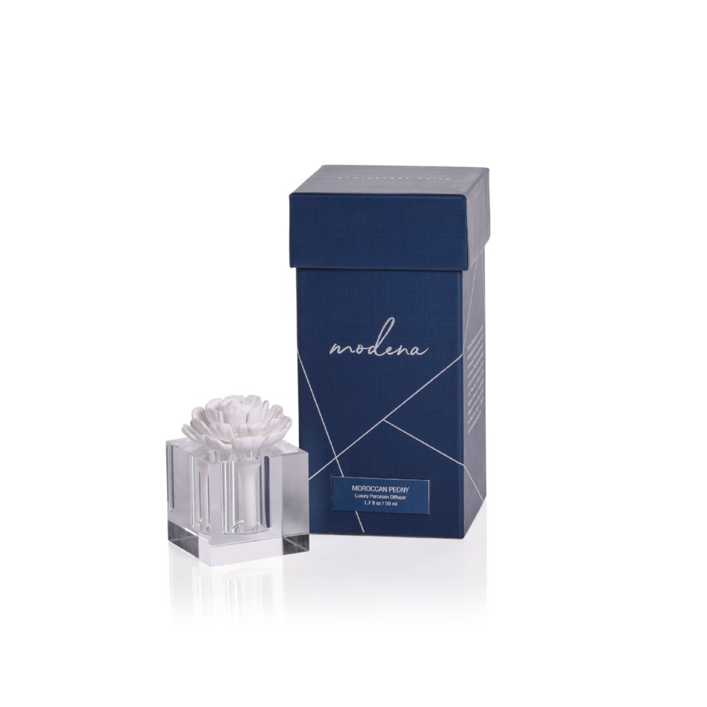 Modena Porcelain Flower Diffuser - Small - CARLYLE AVENUE