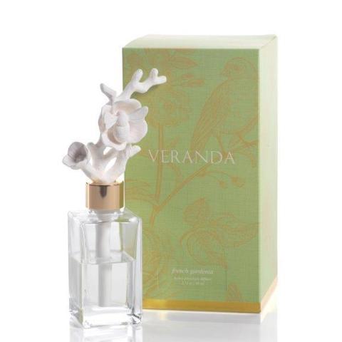 Veranda Porcelain Diffuser - French Gardenia - Diffusers by Carlyle Avenue