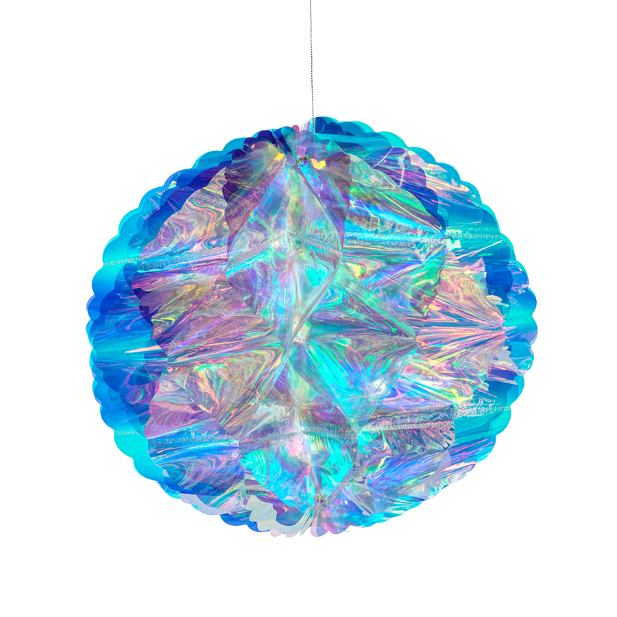 Wish Iridescent Decoration Ball Ornament - Rainbow