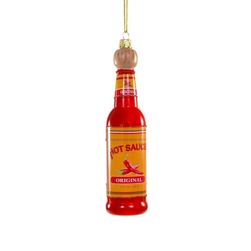 Hot Sauce Ornament - Ornaments by Carlyle Avenue