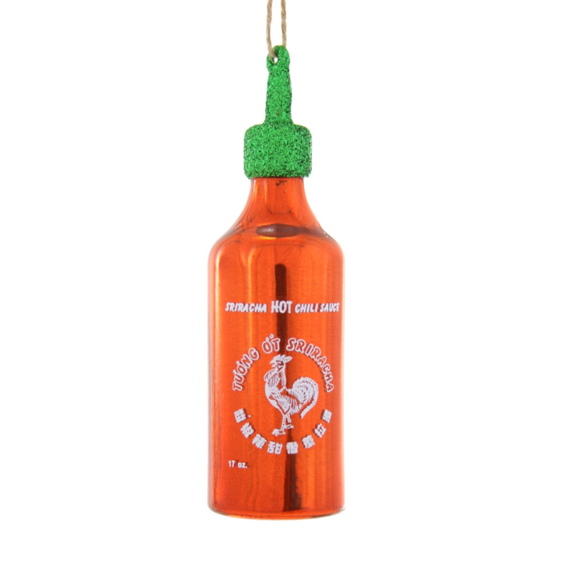 Sriracha Chili Sauce Ornament - Holiday Ornaments by Carlyle Avenue
