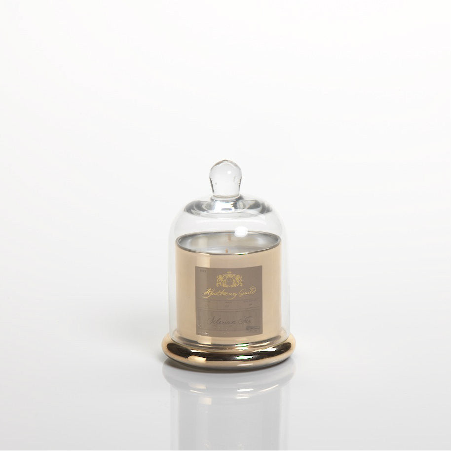 Apothecary Guild Domed Candle - Siberian Fir - Gold - CARLYLE AVENUE