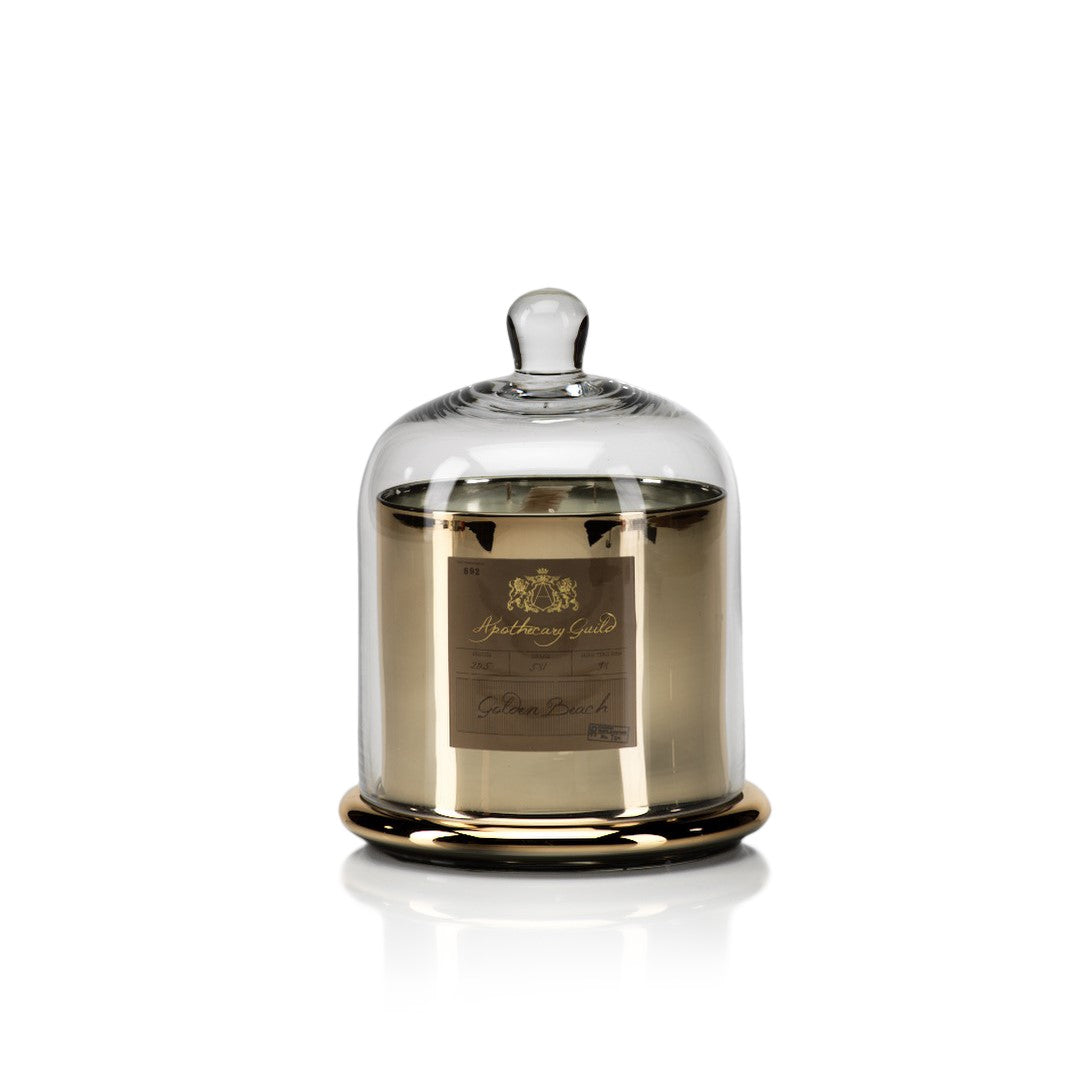 Apothecary Guild Domed Candle - Golden Beach - Candles by Carlyle Avenue