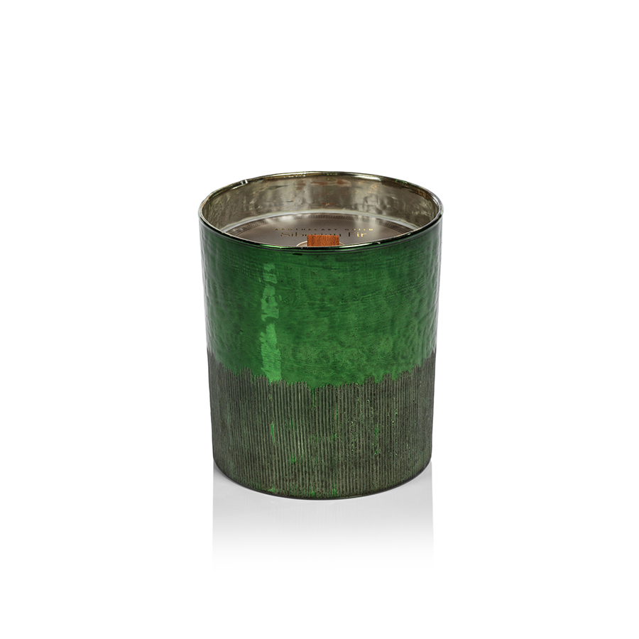 Siberian Fir Antique Candle - Green