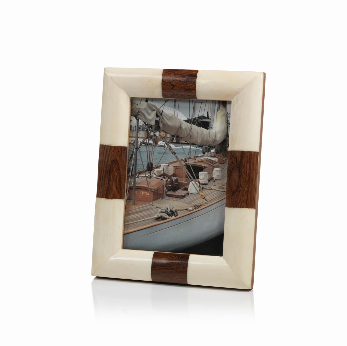 Kenya White Bone Photo Frame - Picture Frames by Carlyle Avenue
