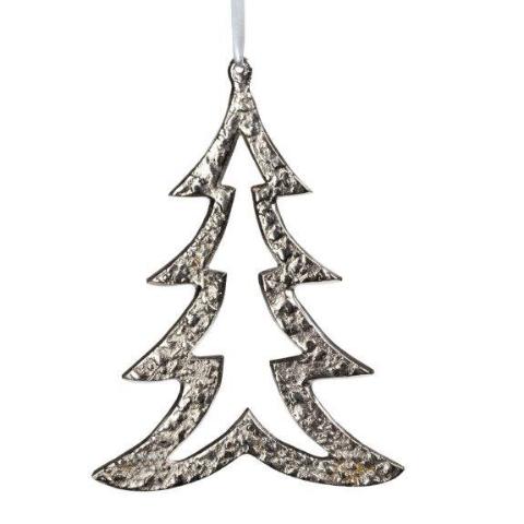 Raw Aluminum Ornament - Nickel - Ornaments by Carlyle Avenue