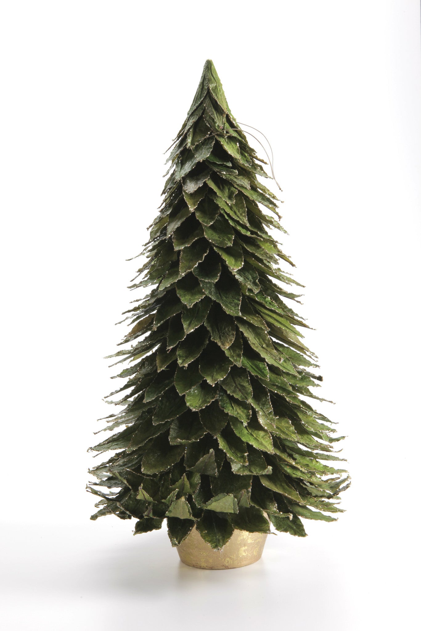 Natural Leaf Tree on Pot - Green - Ornaments by Carlyle Avenue