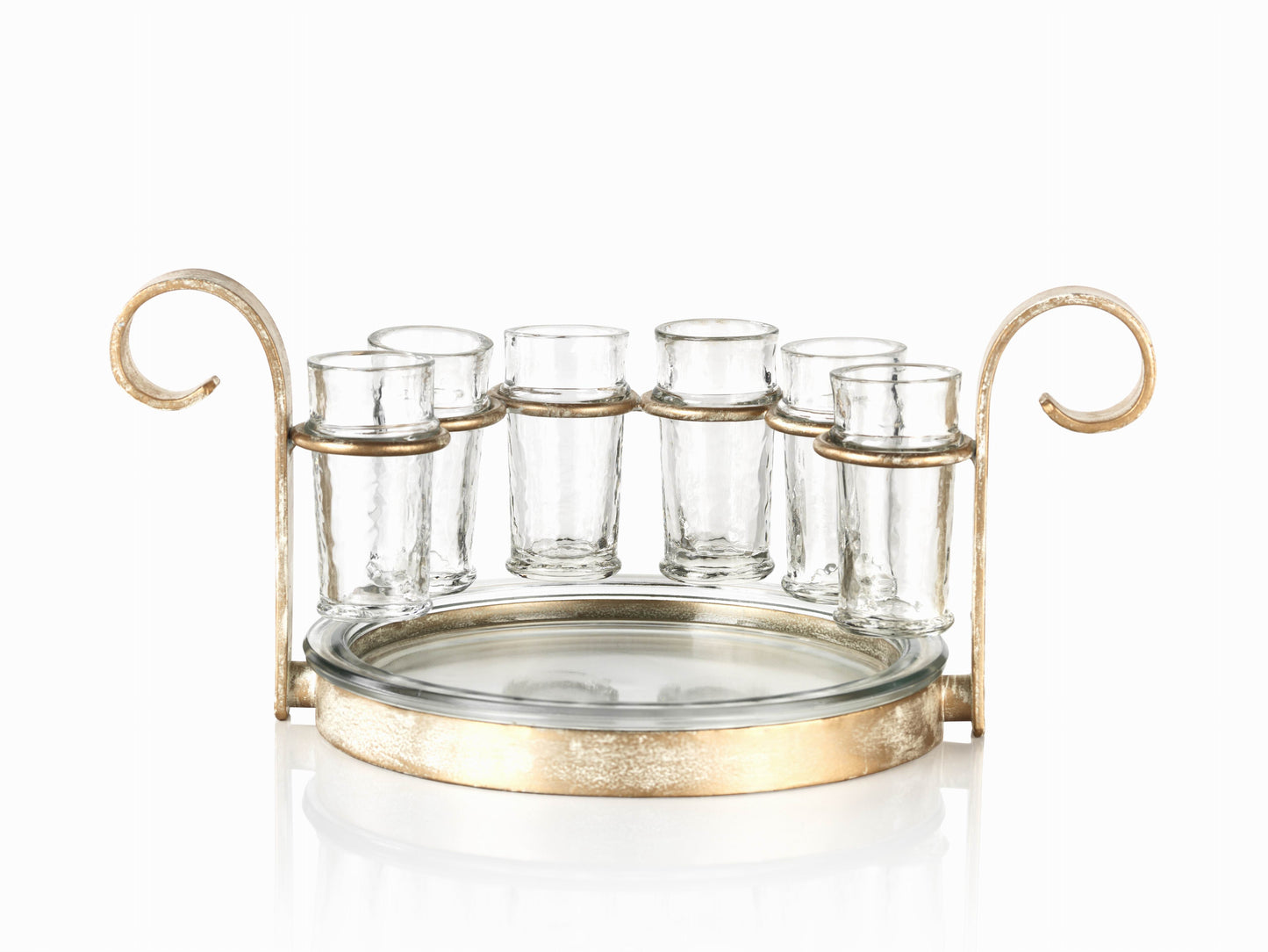 Fiesta Six Shot Set - GOLD - Barware by Carlyle Avenue