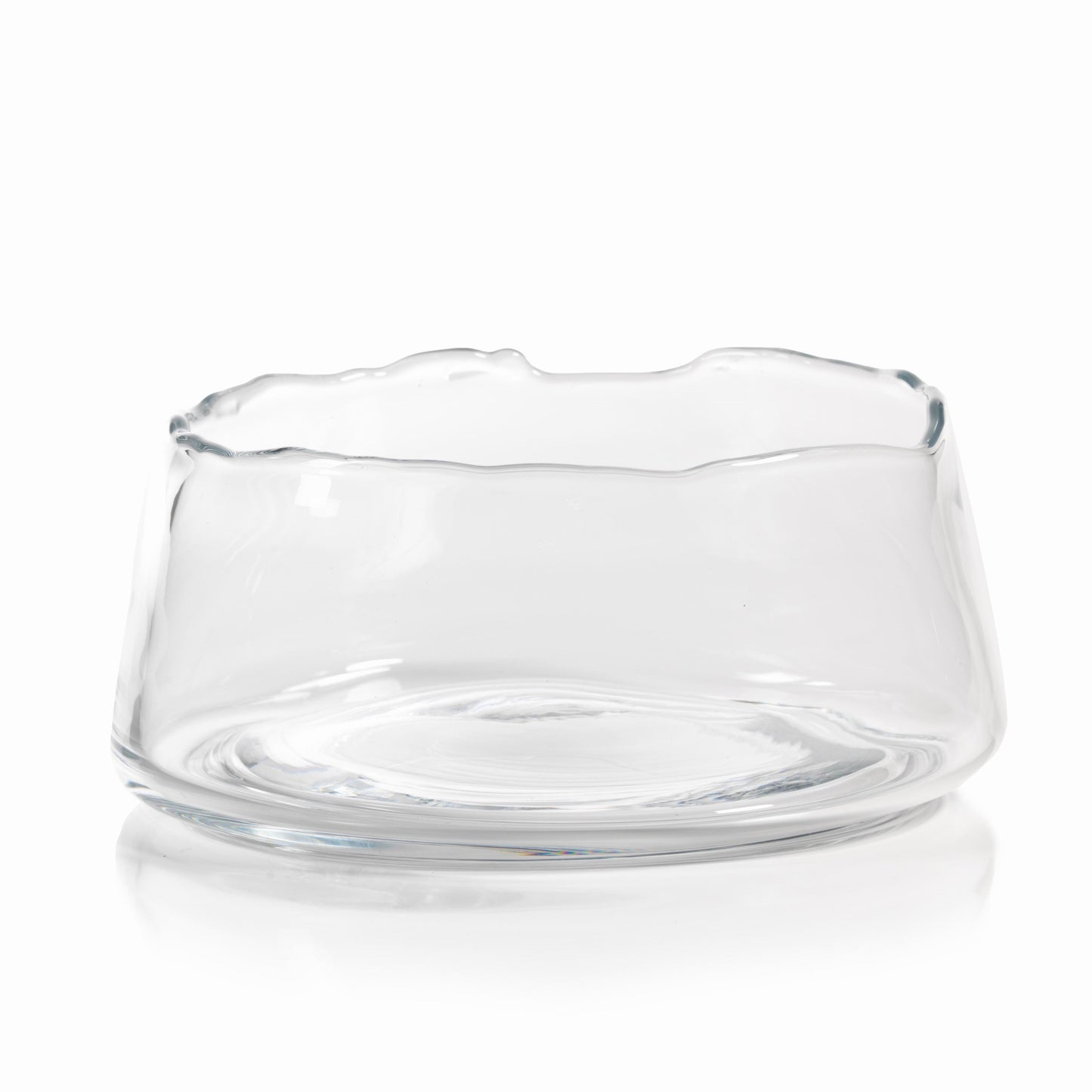 Manarola Glass Bowl - Clear - Bowls, Trays by Carlyle Avenue