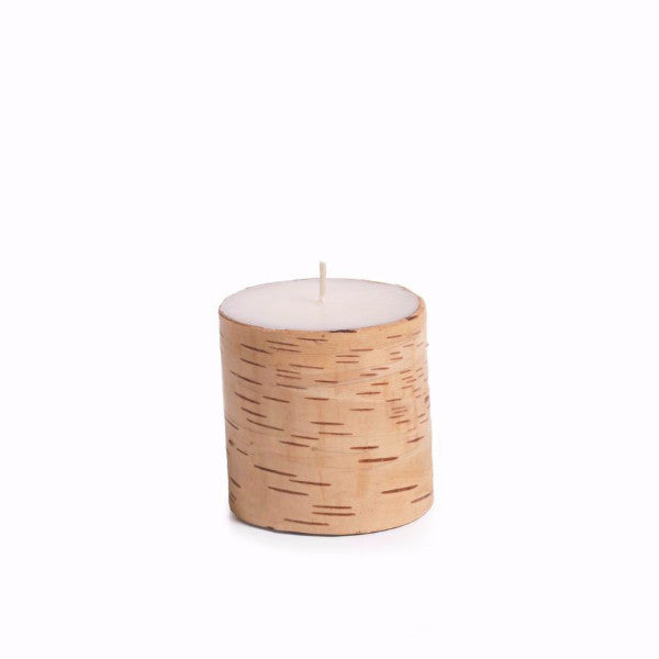 Birchwood Scented Pillar Candles - Set of 4 - Candles by Carlyle Avenue