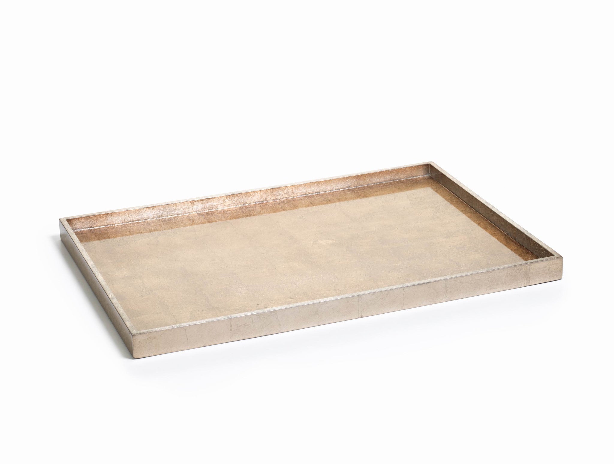Antique Gold & Silver Serving Tray - CARLYLE AVENUE