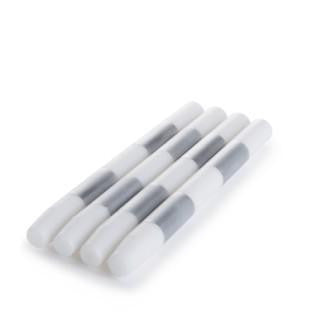 Modern & Festive Silver Formal Taper Candles - Set of 6 - Candles by Carlyle Avenue