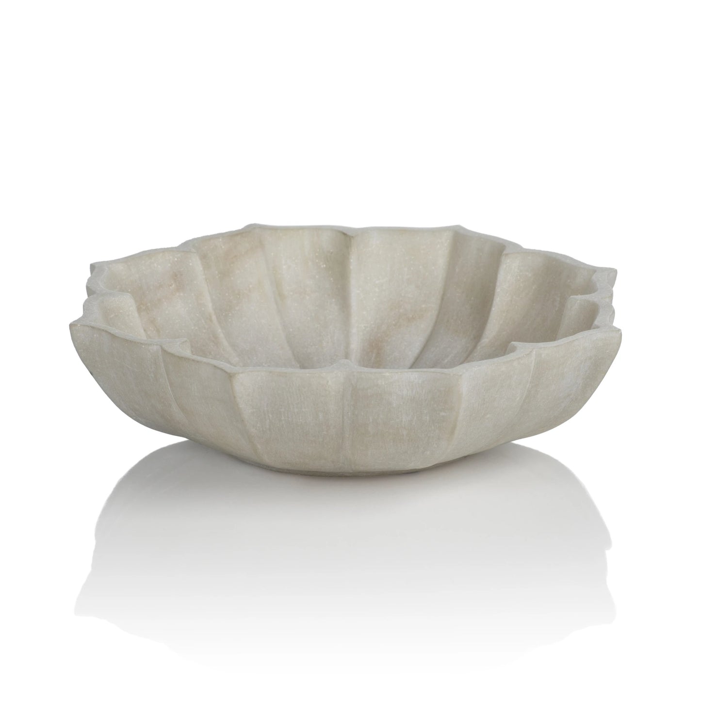Lotus Marble Bowl - BOWL by Carlyle Avenue