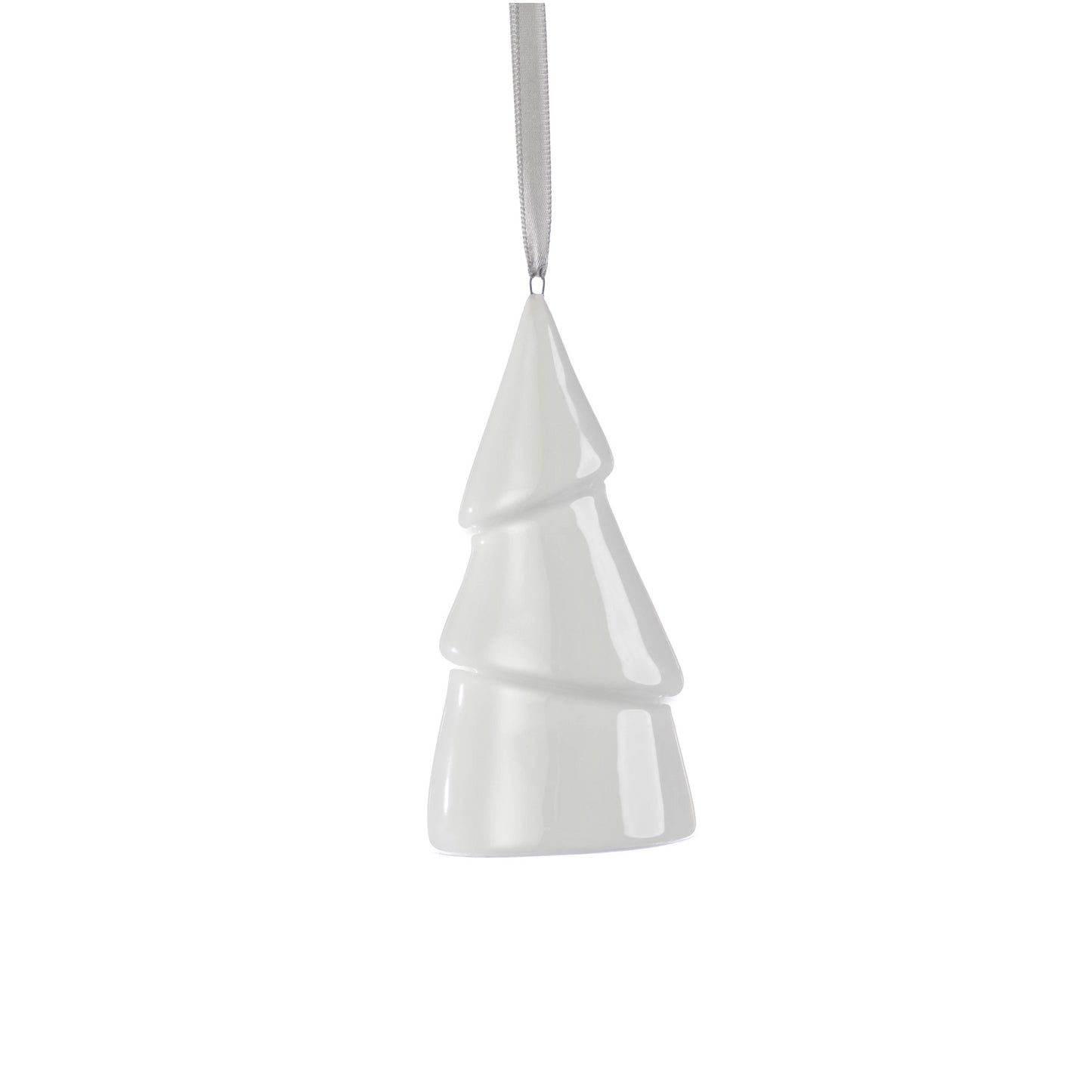 Ceramic White Tree Ornament - Set of 4 - Ornaments by Carlyle Avenue