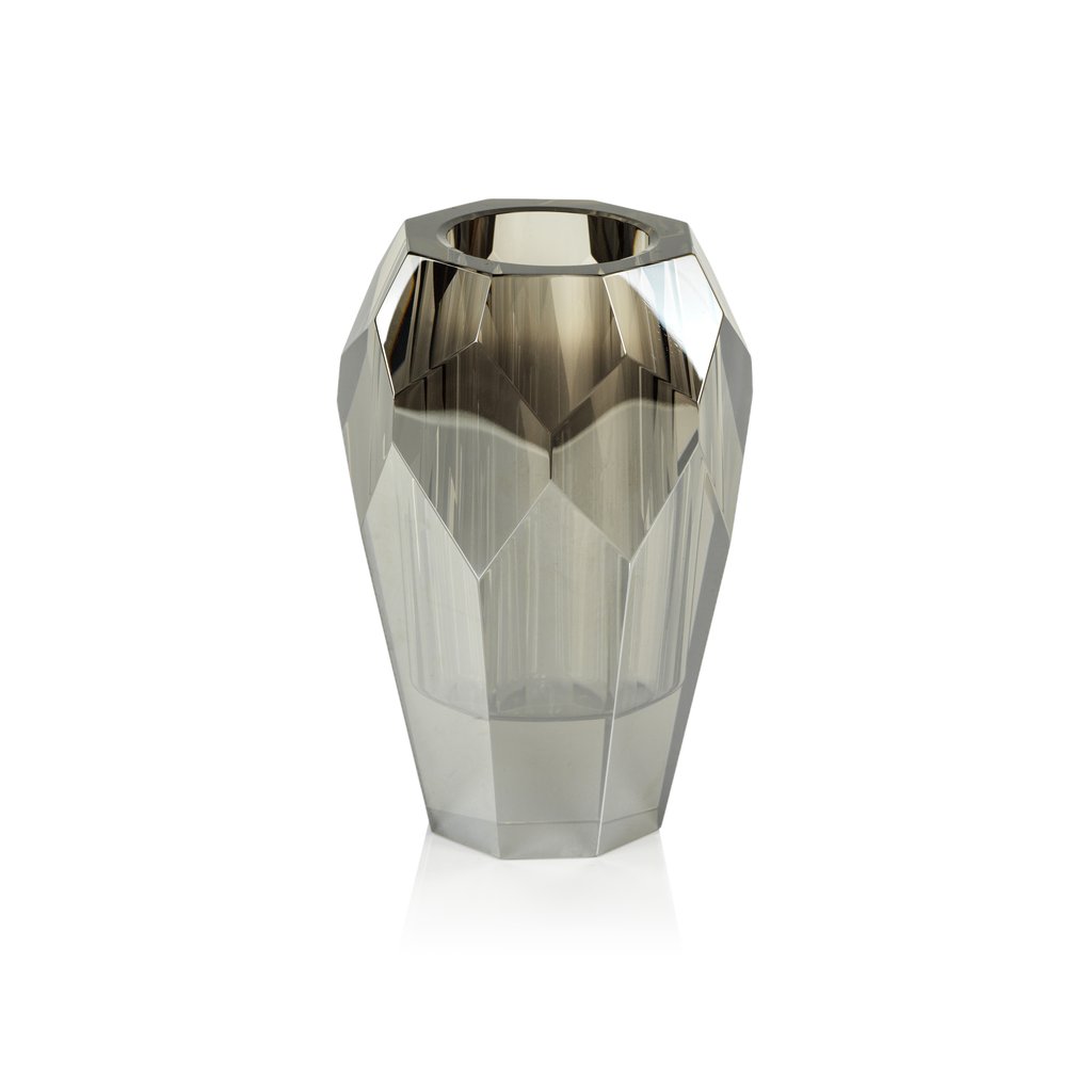 Veniza Cut Crystal Vase - 4 Colors