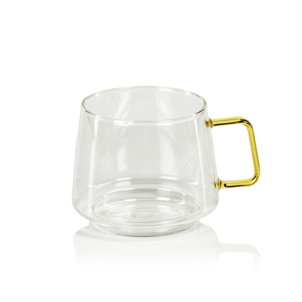 Cappucci Tea and Coffee Glass - Drinkware by Carlyle Avenue