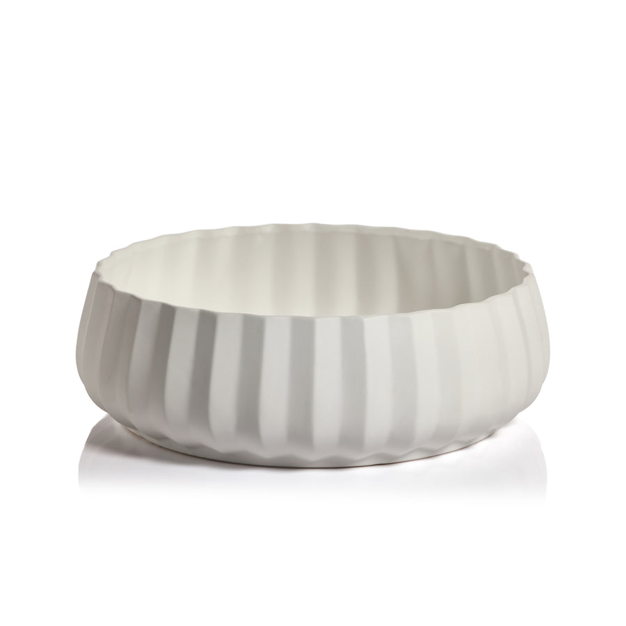 Catalina Ceramic Bowl - White