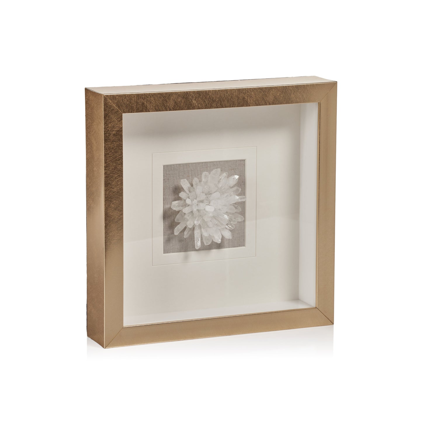 Gold Framed Clear Crystal - Decorative Accessories by Carlyle Avenue