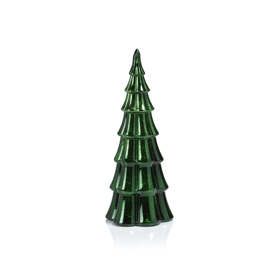 LED Antique Tree - Green - Christmas Decor by Carlyle Avenue