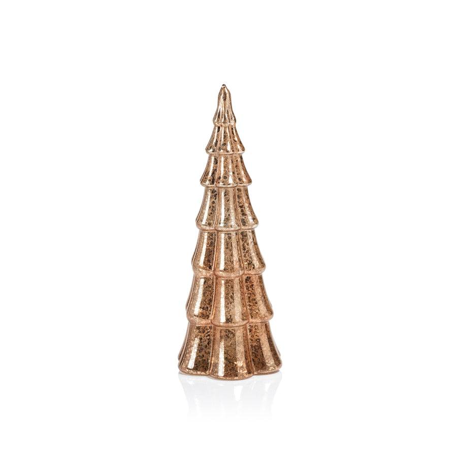 LED Antique Tree - Rose Gold - Christmas Decor by Carlyle Avenue