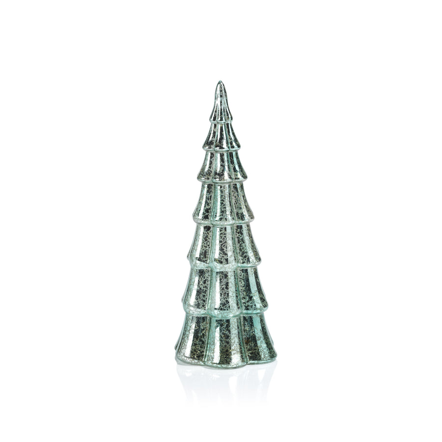 LED Antique Tree - Blue - Christmas Decor by Carlyle Avenue
