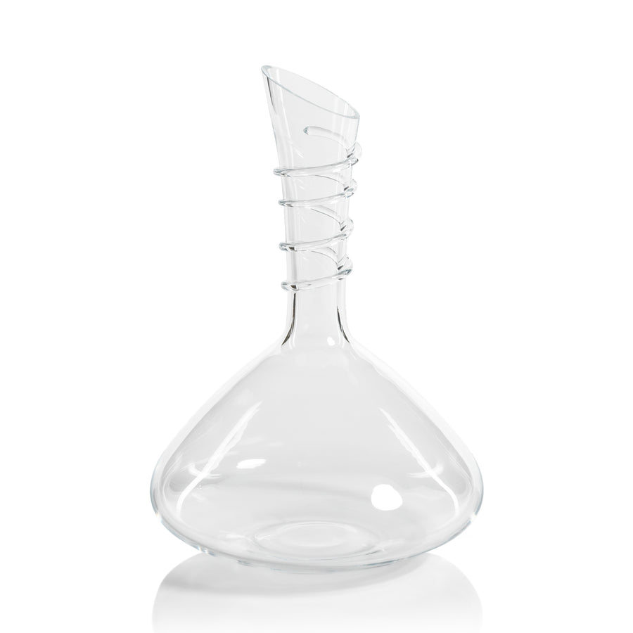 Bordeaux Handmade Glass Wine Decanter - Decanter by Carlyle Avenue